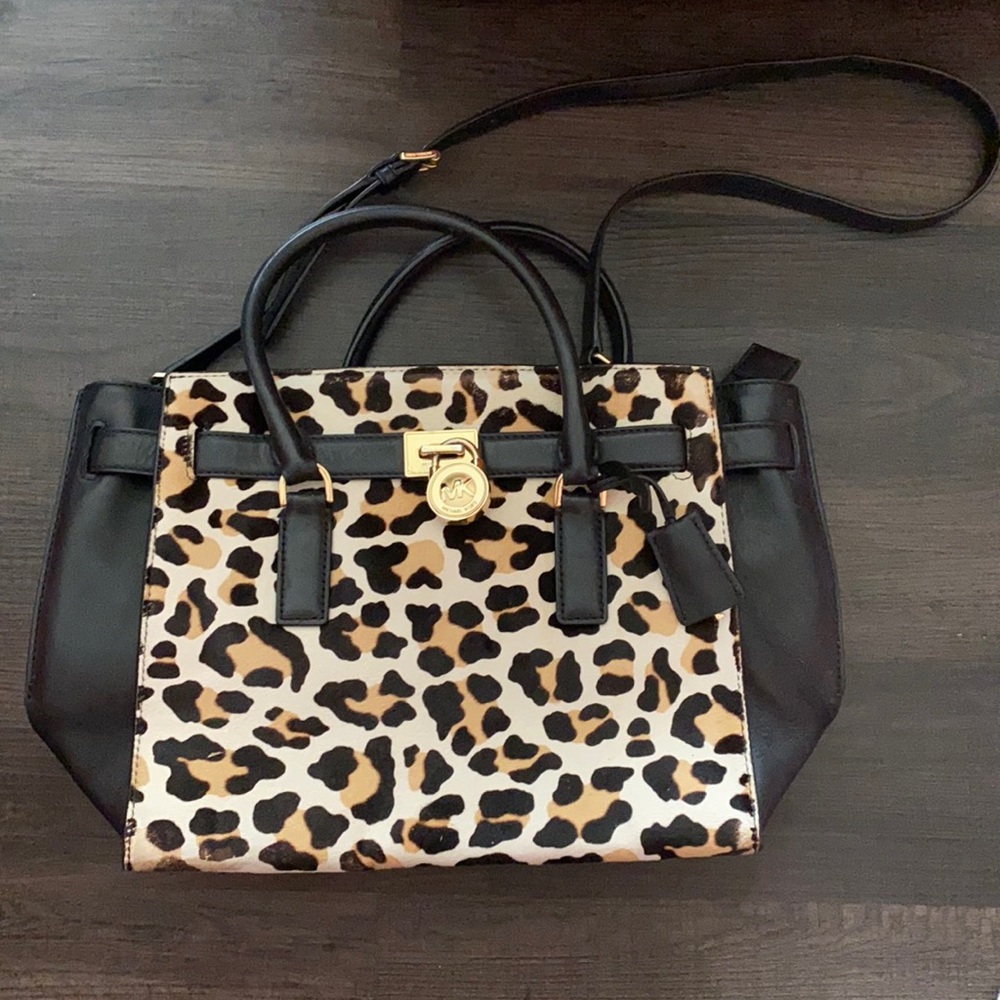 Micheal Kors Leopard print purse